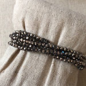 5 Hematite stretch bracelets